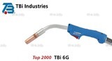 Горелка для полуавтоматической сварки TBI 6G-S-blue-ESG, длина 5 метров - st-e.info - Екатеринбург