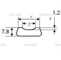 Плоские керамические подкладки С-27mm - st-e.info - Екатеринбург