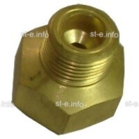 Переходник G3/4-Сп21,8 (для импортного редуктора)  - st-e.info - Екатеринбург