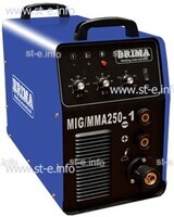 Сварочный инверторный полуавтомат BRIMA MIG/MMA 250-1 (220) - st-e.info - Екатеринбург
