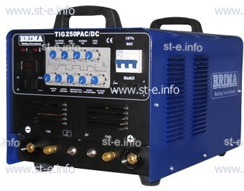 Универсальная установка аргонно-дуговой сварки BRIMA TIG 250 (380) ac/dc - st-e.info - Екатеринбург