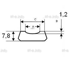 Плоские керамические подкладки С-27mm - st-e.info - Екатеринбург