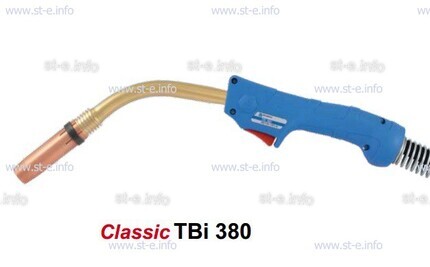 Горелка для полуавтоматической сварки TBi 380-blue-ESG,длина 4 метра - st-e.info - Екатеринбург