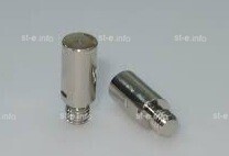 Электрод для плазмотрона ERGOCUT S25, ERGOCUT S25K, ERGOCUT S45 арт. PR0105 (короткий) - st-e.info - Екатеринбург